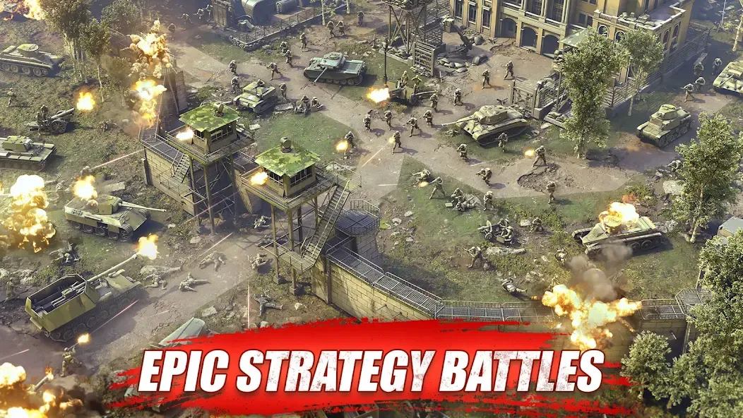 Heroes of War: Idle army game (Герои войны) [МОД Много денег] APK Android Screenshot 5