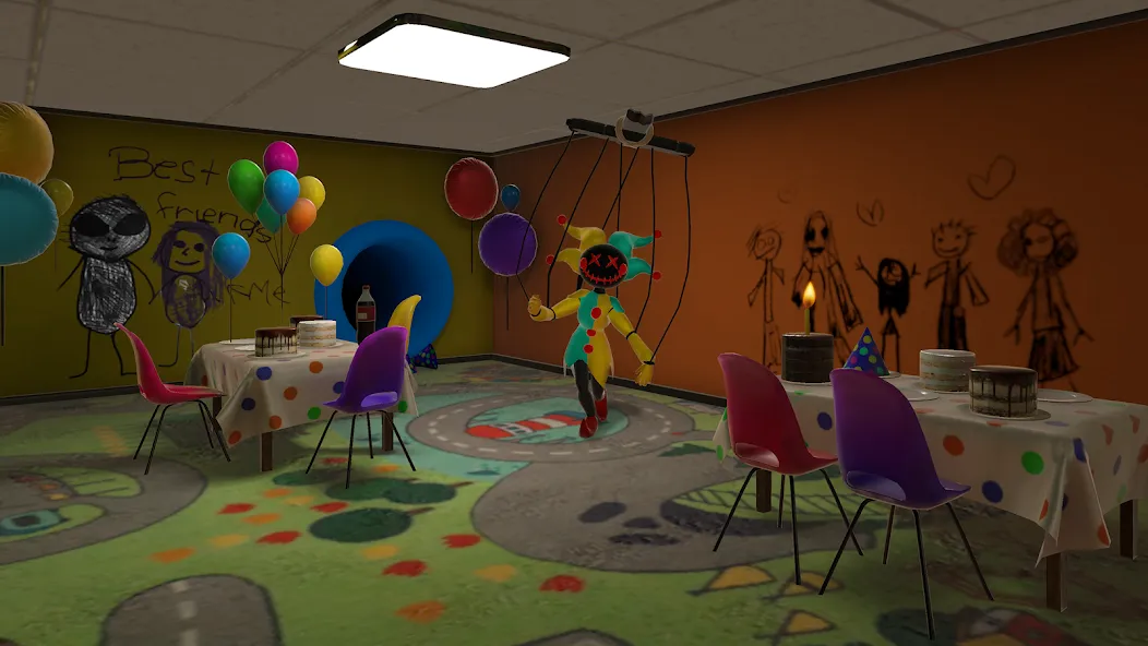 Hide in The Backrooms Nextbots (Спрятаться в комнате сзади) [МОД Unlocked] APK Android Screenshot 5