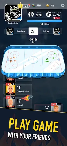 Hockey Battle 2 (Хоккей Батл 2) [МОД Premium] APK Android Screenshot 4
