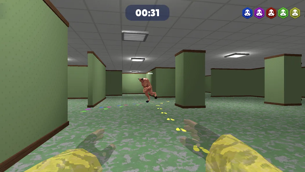 Horror Hide - Backrooms Escape (Хоррор Хайд) [МОД Unlocked] APK Android Screenshot 5