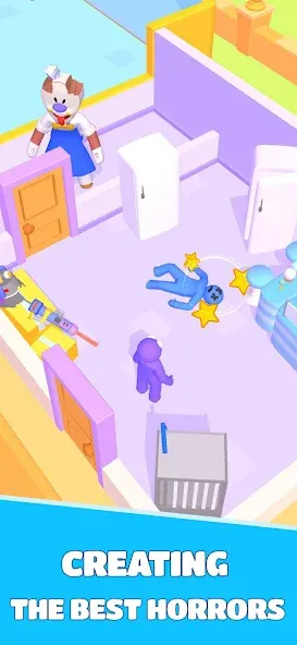 Horror Room: Scary Ufo Hotel [МОД Бесконечные монеты] APK Android Screenshot 1