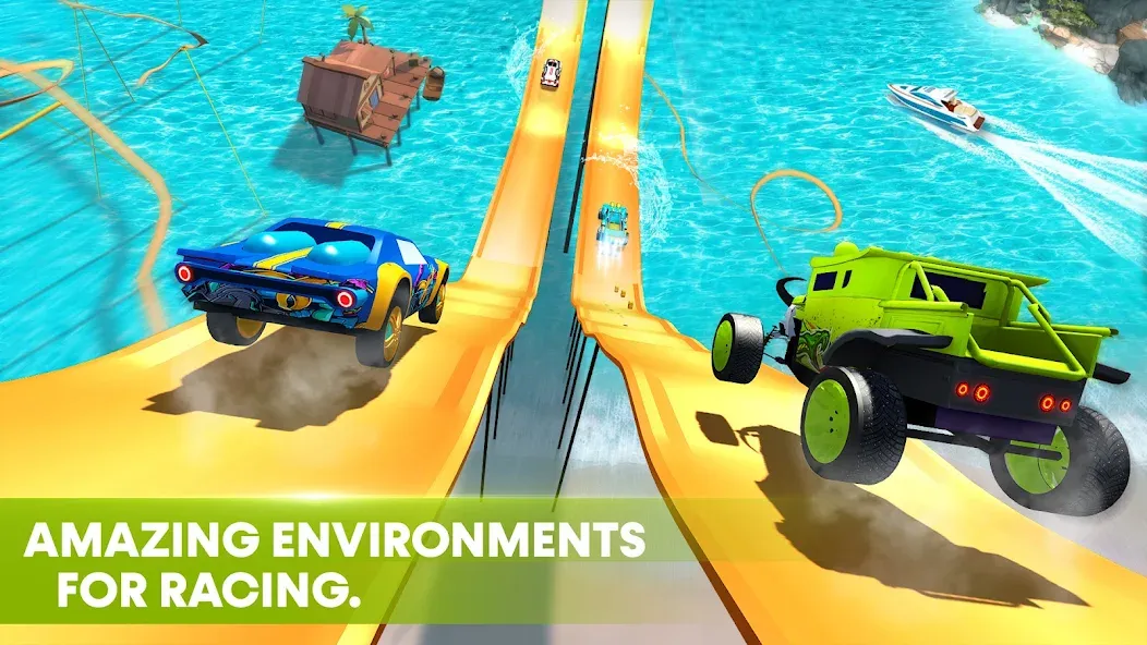 Race Off - Monster Truck Games [МОД Много денег] APK Android Screenshot 1