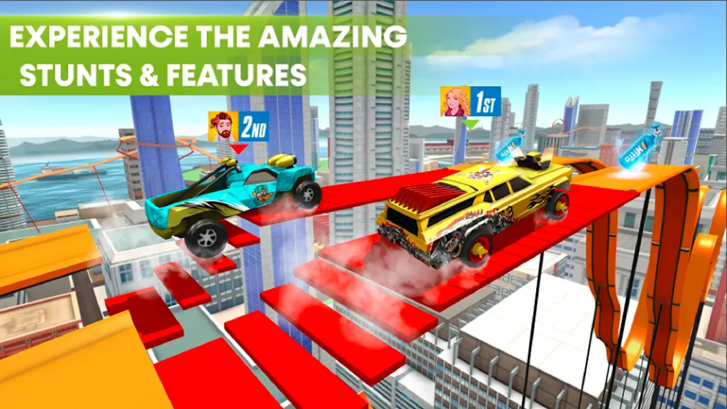 Race Off - Monster Truck Games [МОД Много денег] APK Android Screenshot 2