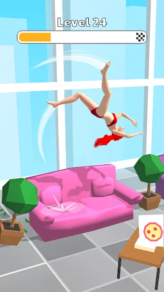 Human Flip: Jump Master Game (Хуман Флип) [МОД Unlocked] APK Android Screenshot 1