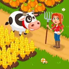 Idle Farm Game Offline Clicker [МОД Premium] APK Android