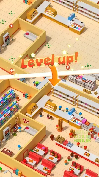 My Idle Supermarket Simulator (Мой Айдл Стор) [МОД Все открыто] APK Android Screenshot 5