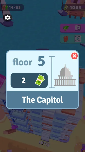 Tower Master: Collect & Build (Тауэр Мастер) [МОД Бесконечные монеты] APK Android Screenshot 3