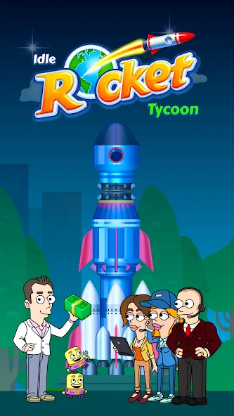 Idle Rocket Tycoon (Айдл Рокет Тайкун) [МОД Много денег] APK Android Screenshot 5
