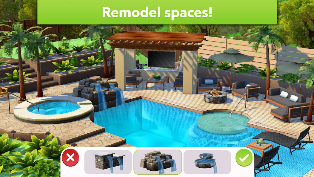 Home Design Makeover (Хоум Дизайн Мейковер) [МОД Много денег] APK Android Screenshot 1
