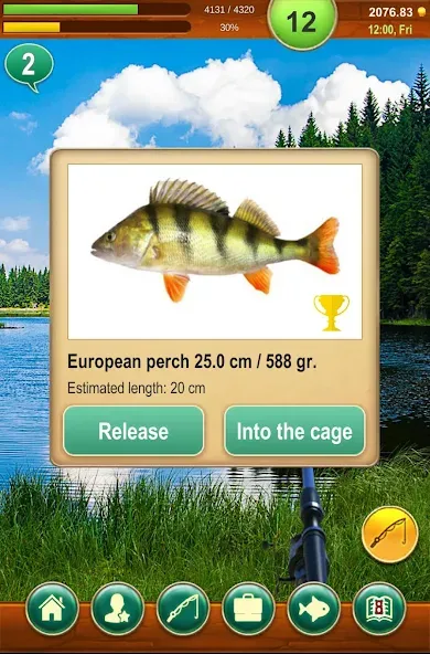 Fishing Baron - fishing game [МОД Все открыто] APK Android Screenshot 3