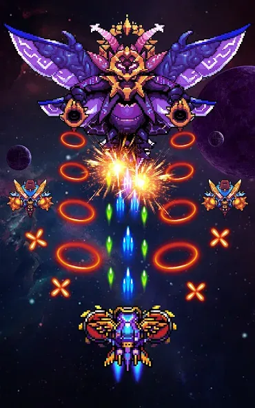 Falcon Squad - Galactica (Фалькон Сквад) [МОД Меню] APK Android Screenshot 3