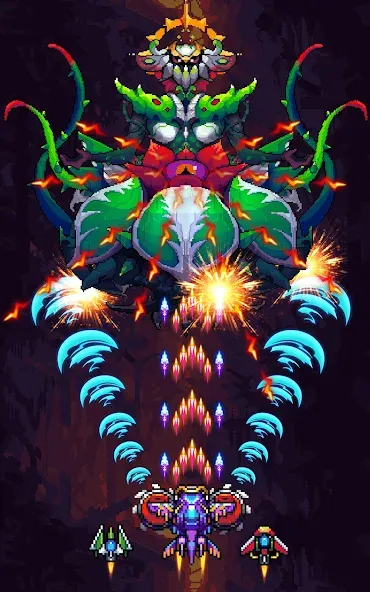 Falcon Squad - Galactica (Фалькон Сквад) [МОД Меню] APK Android Screenshot 4