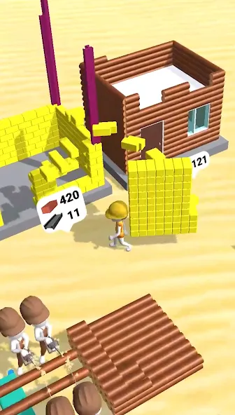 Pro Builder 3D (Про Билдер 3Д) [МОД Unlocked] APK Android Screenshot 4