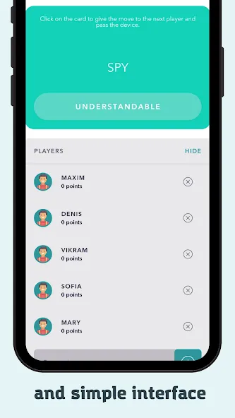 SpyFall - game for the party [МОД Unlocked] APK Android Screenshot 4