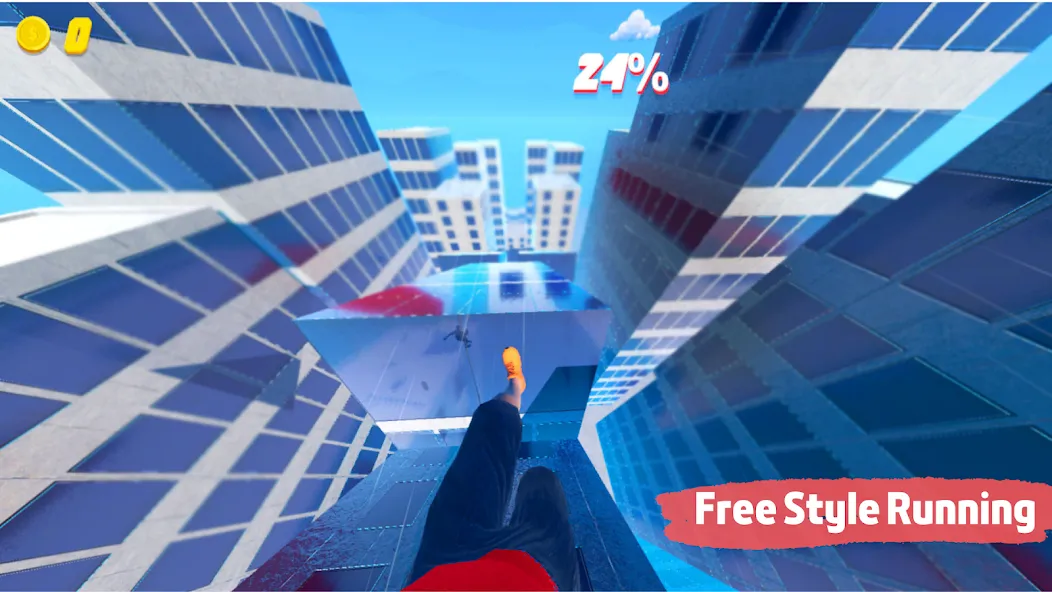 Rooftop Run (Руфтоп Ран) [МОД Много денег] APK Android Screenshot 3