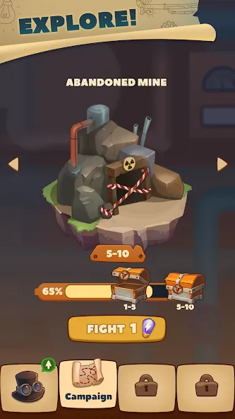 Merge Battles: Puzzle Combat (Мердж Баттлс) [МОД Бесконечные монеты] APK Android Screenshot 1