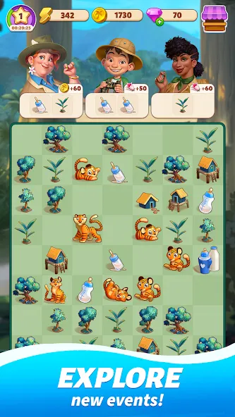 Travel Town - Merge Adventure (Трэвел Таун) [МОД Premium] APK Android Screenshot 2