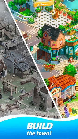 Travel Town - Merge Adventure (Трэвел Таун) [МОД Premium] APK Android Screenshot 3