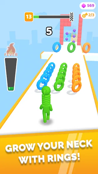 Long Neck Run (Лонг Нек Ран) [МОД Premium] APK Android Screenshot 1