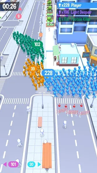 Crowd City (Крауд Сити) [МОД Много денег] APK Android Screenshot 1