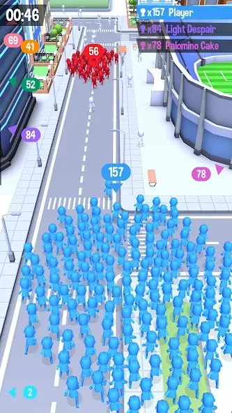 Crowd City (Крауд Сити) [МОД Много денег] APK Android Screenshot 3