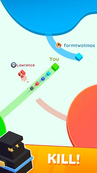 Paper.io 2 [МОД Все открыто] APK Android Screenshot 3