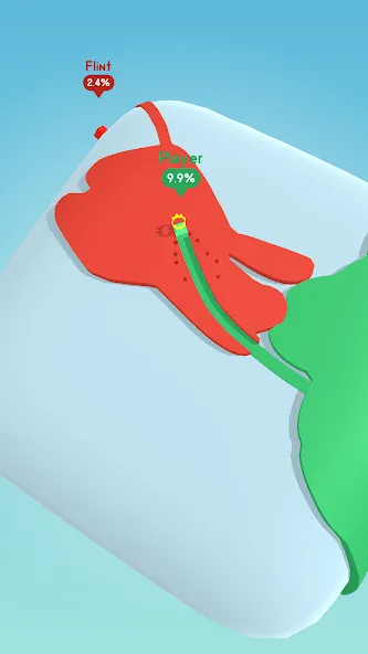 Paper.io 3D [МОД Меню] APK Android Screenshot 3