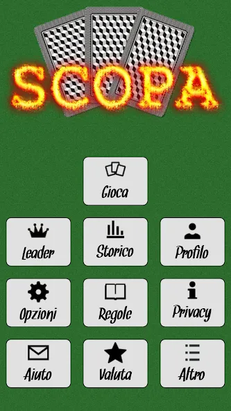 Scopa (Скопа) [МОД Unlocked] APK Android Screenshot 1