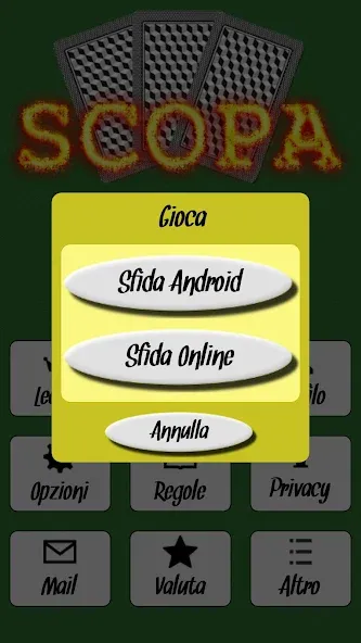 Scopa (Скопа) [МОД Unlocked] APK Android Screenshot 2