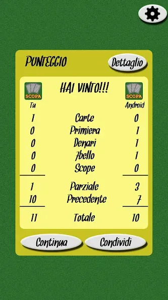 Scopa (Скопа) [МОД Unlocked] APK Android Screenshot 5