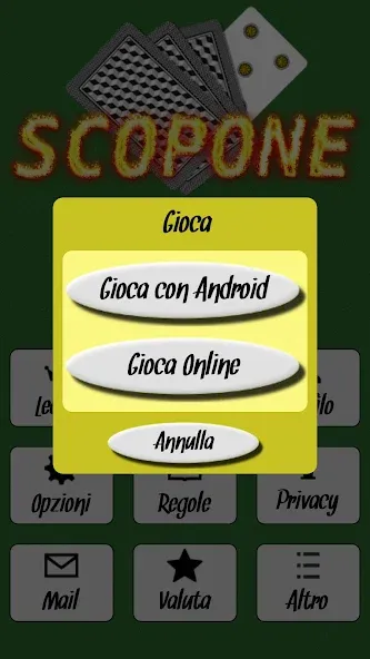 Scopone (Скопоне) [МОД Unlocked] APK Android Screenshot 2