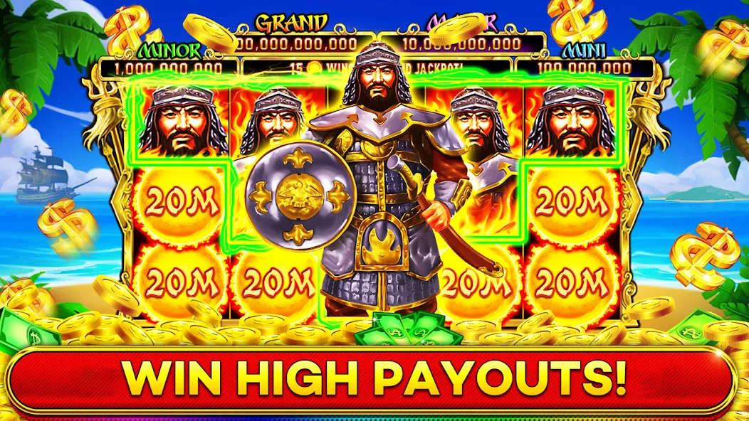 Jackpot Boom Casino Slot Games (Джекпот Бум Казино Игры на Слотмашинах) [МОД Много денег] APK Android Screenshot 2