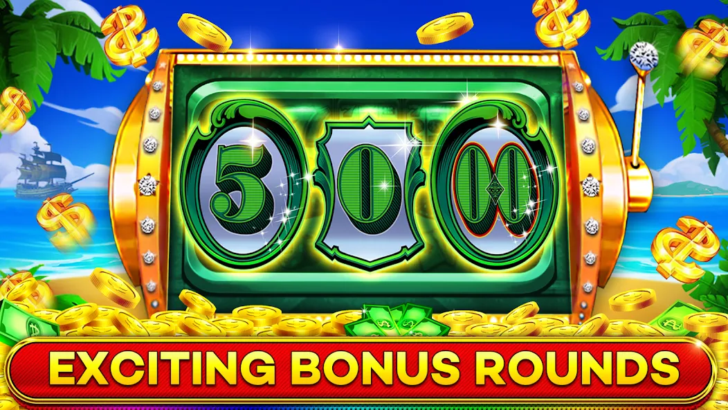 Jackpot Boom Casino Slot Games (Джекпот Бум Казино Игры на Слотмашинах) [МОД Много денег] APK Android Screenshot 3