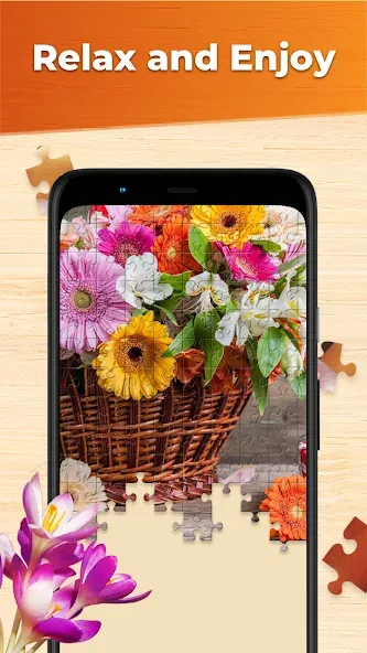 Jigsaw Puzzles HD Puzzle Games [МОД Бесконечные монеты] APK Android Screenshot 1