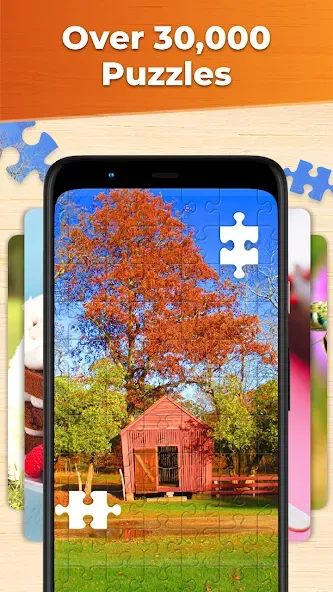 Jigsaw Puzzles HD Puzzle Games [МОД Бесконечные монеты] APK Android Screenshot 2