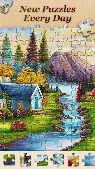 Jigsawscapes® - Jigsaw Puzzles (Джигсоускейпс) [МОД Premium] APK Android Screenshot 3