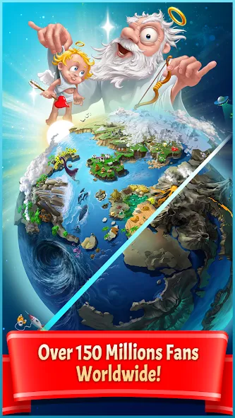 Doodle God Planet Blitz (Дудл Год Планета Блиц) [МОД Mega Pack] APK Android Screenshot 1