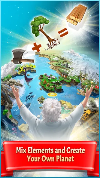 Doodle God Аlchemy (Дудл Год) [МОД Много денег] APK Android Screenshot 1