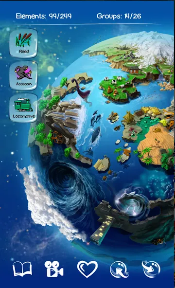 Doodle God Аlchemy (Дудл Год) [МОД Много денег] APK Android Screenshot 3