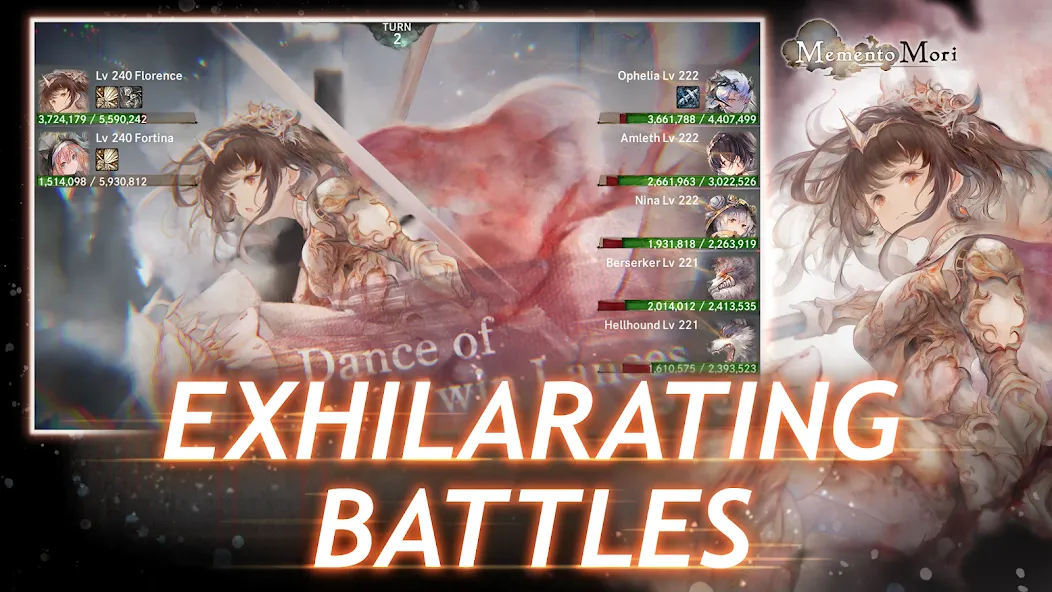 MementoMori: AFKRPG (Мементо Мори) [МОД Unlocked] APK Android Screenshot 1