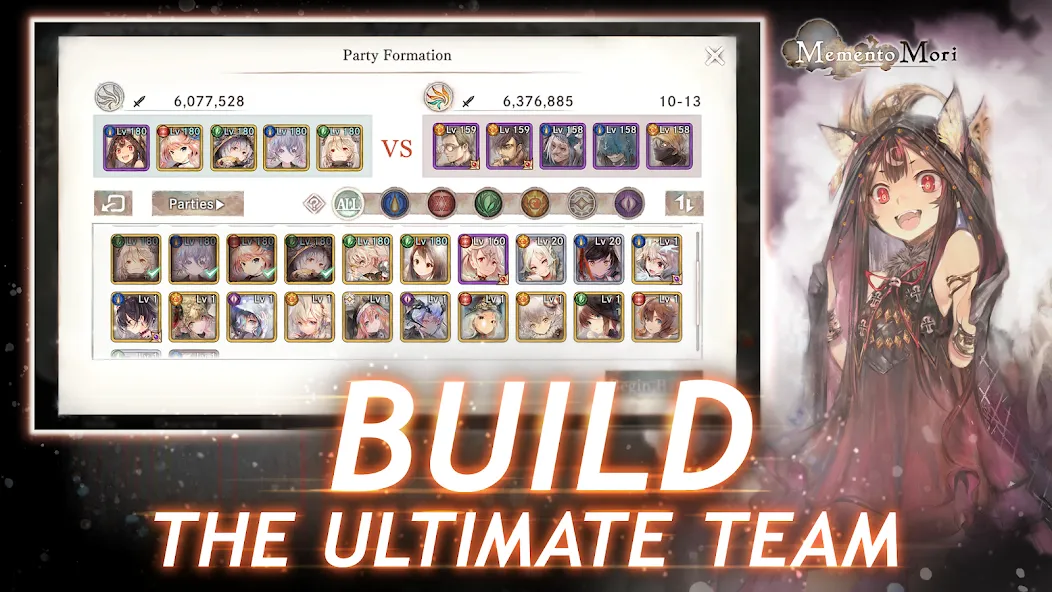 MementoMori: AFKRPG (Мементо Мори) [МОД Unlocked] APK Android Screenshot 2