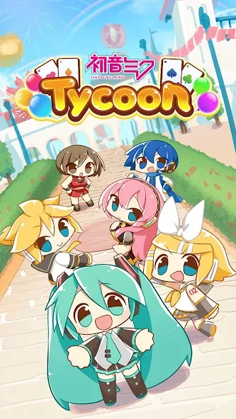 Hatsune Miku Tycoon (Хацуне Мику Тайкун) [МОД Меню] APK Android Screenshot 1