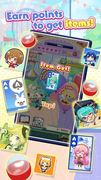 Hatsune Miku Tycoon (Хацуне Мику Тайкун) [МОД Меню] APK Android Screenshot 4