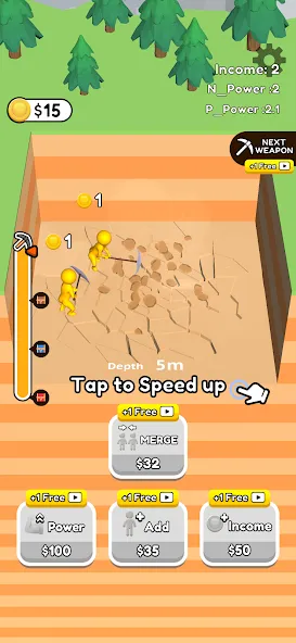 Dig Dig ASMR (Диг Диг АСМР) [МОД Unlocked] APK Android Screenshot 1