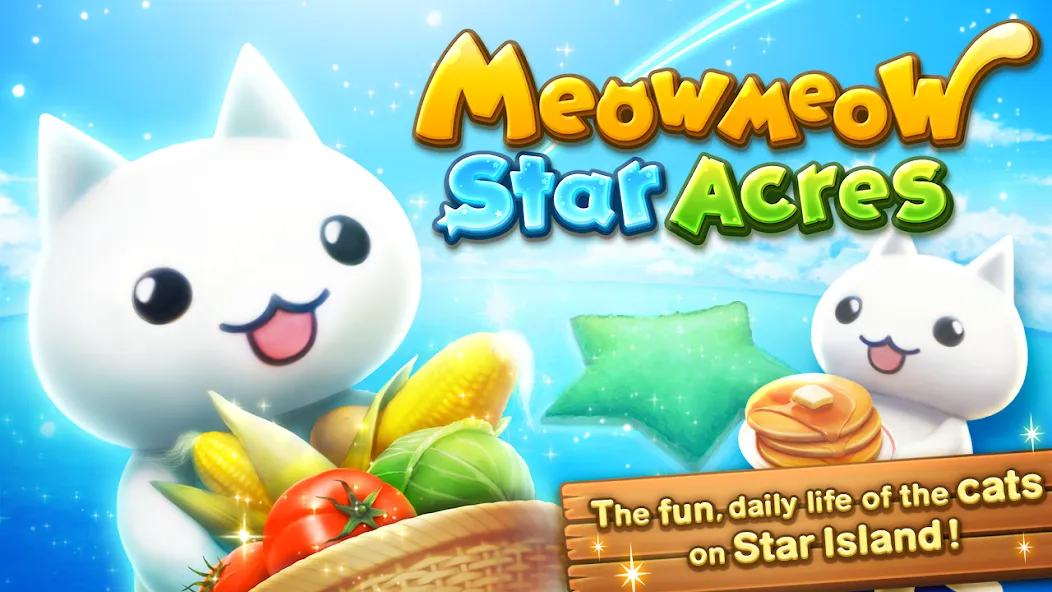 Meow Meow Star Acres (Мяу Мяу Стар Экрес) [МОД Mega Pack] APK Android Screenshot 5