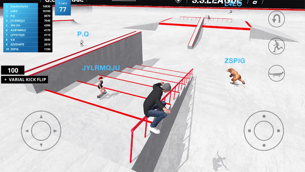 Skate Space (Скейт Спейс) [МОД Unlocked] APK Android Screenshot 1