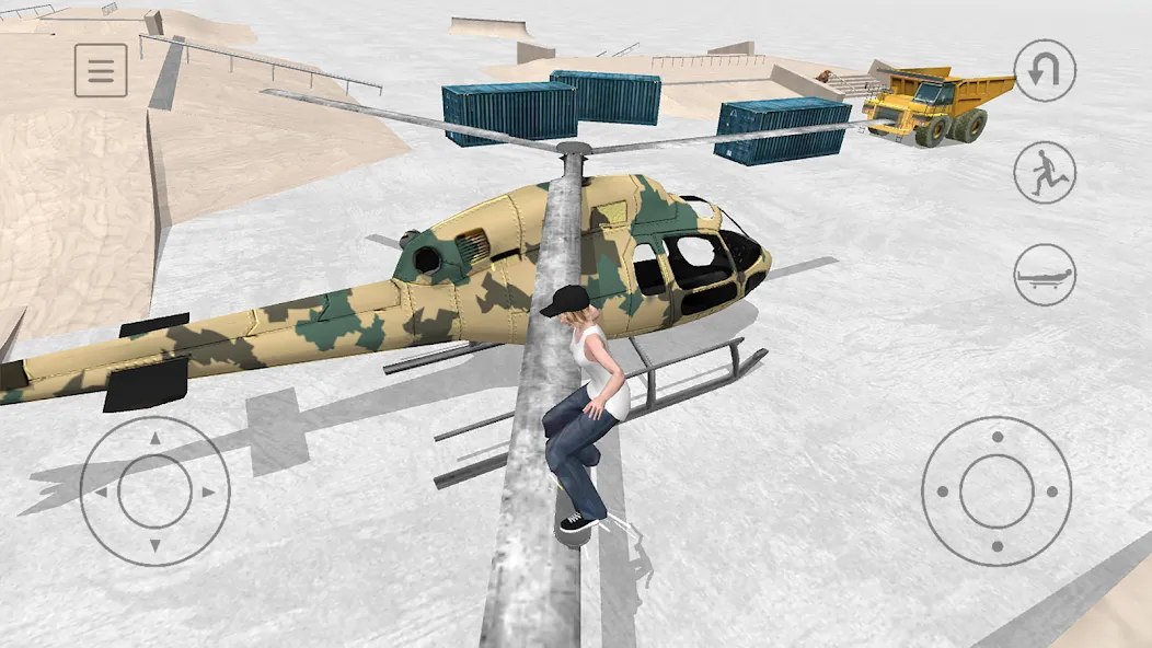 Skate Space (Скейт Спейс) [МОД Unlocked] APK Android Screenshot 2