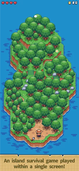 Tiny  Island Survival [МОД Все открыто] APK Android Screenshot 1