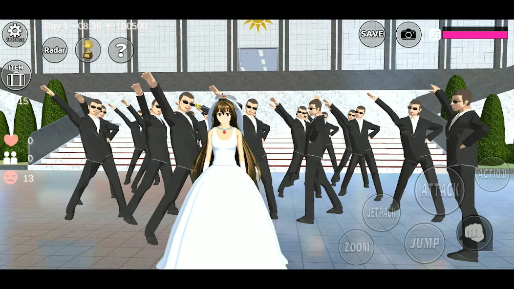 SAKURA School Simulator (Сакура Скул Симулятор) [МОД Меню] APK Android Screenshot 2