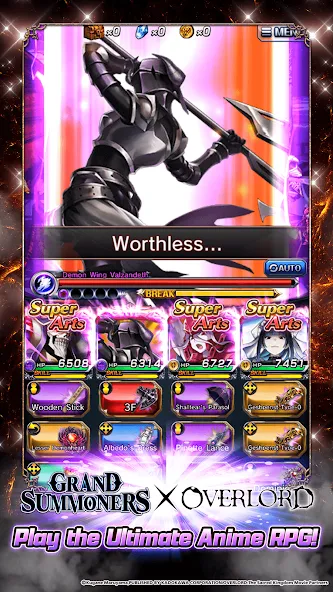 Grand Summoners - Anime RPG (Гранд Саммонерс) [МОД Mega Pack] APK Android Screenshot 3